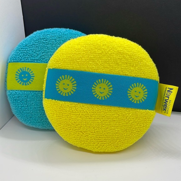Norwex Kids Bath Sponge Blue and Yellow Brand New - Picture 1 of 8